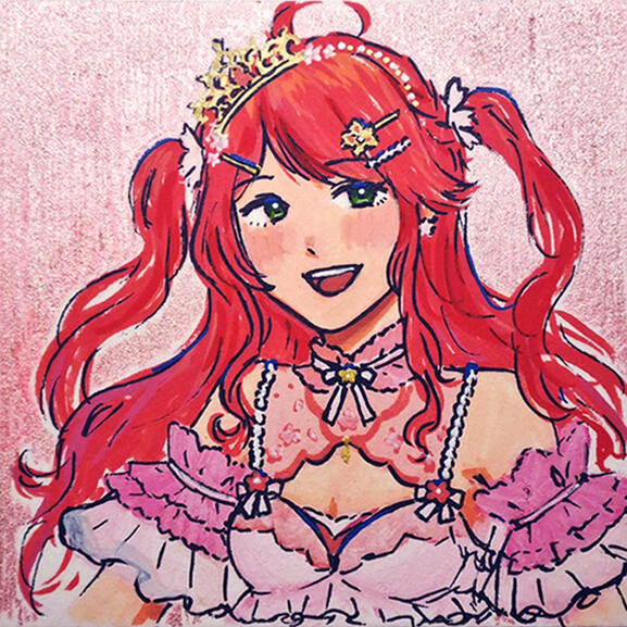 Sakura Miko Acrylic Comm